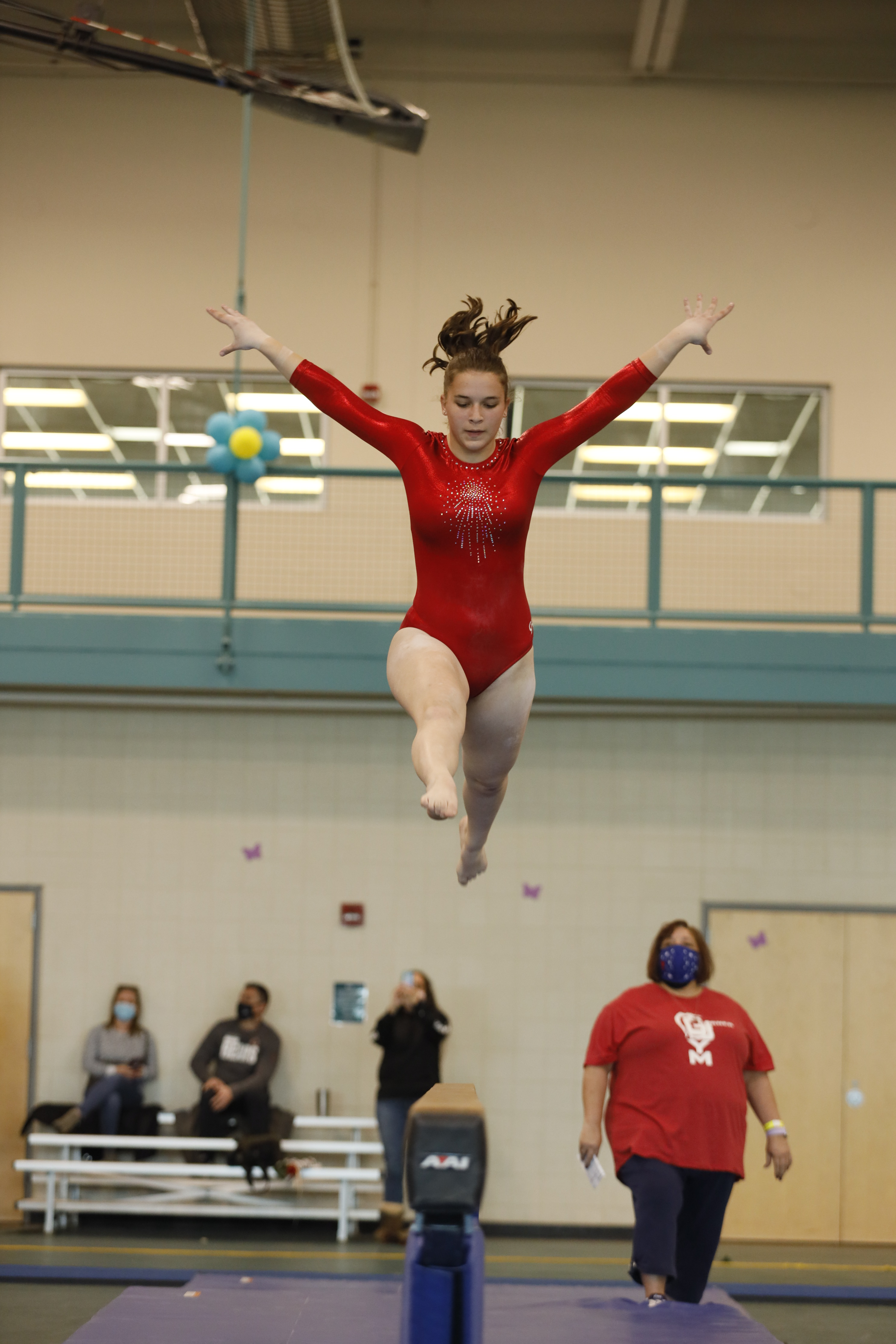 Armington Gymnast Places 4th at State