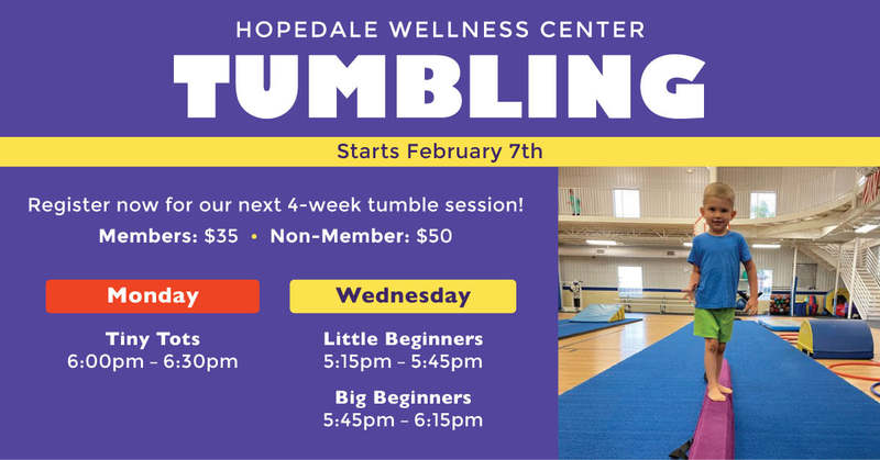 Hopedale Wellness Center Tumbling Program