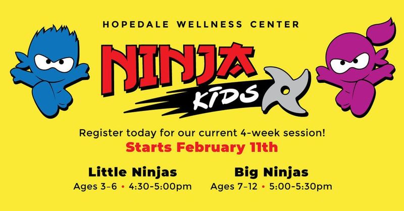 Hopedale Wellness Center Ninja Kids