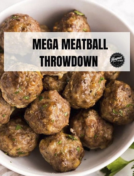 Meatball Tasting Contest