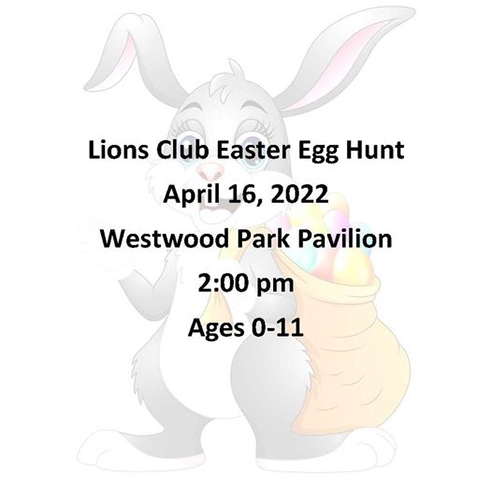 Easter Egg Hunt at Westwood Park