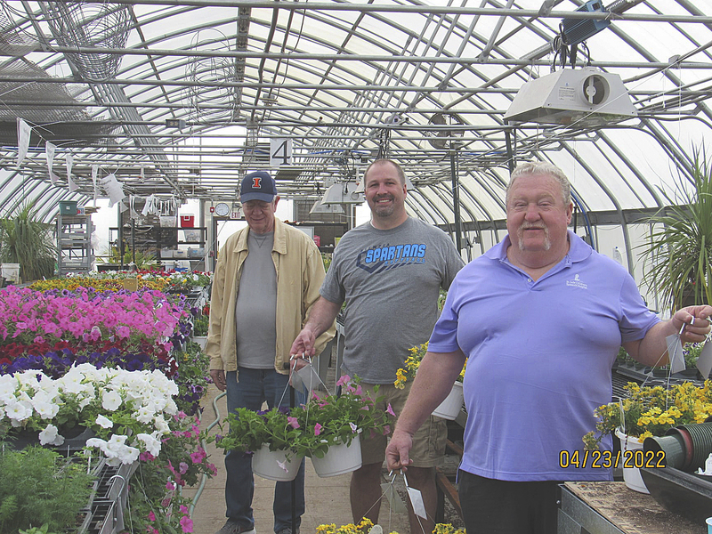 Danvers Lions Club Donates 40 Baskets of Flowers to Area Churches