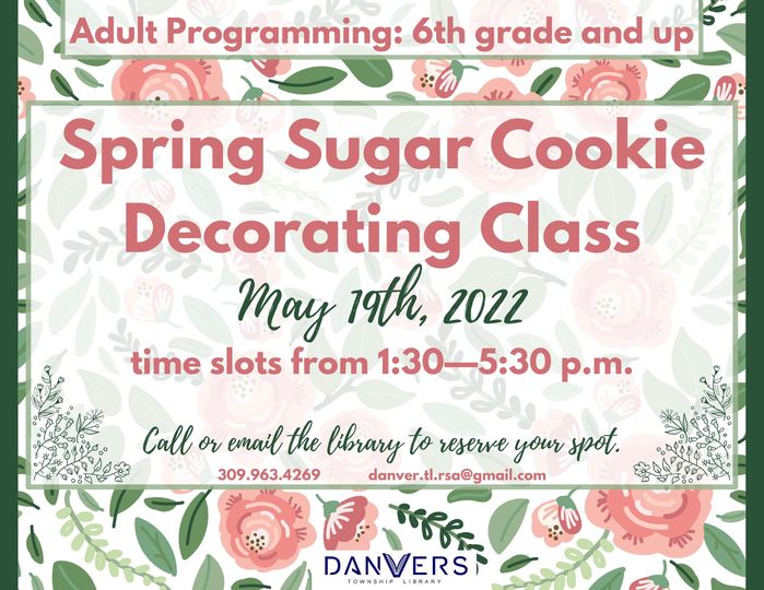 Spring Sugar Cookie Decorating Class