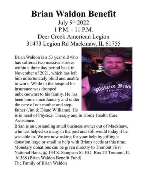 Benefit for Brian Waldon