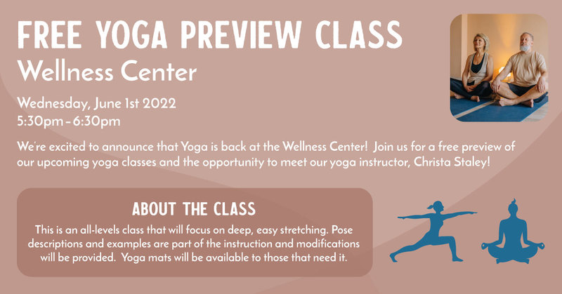 Free Yoga Preview Class