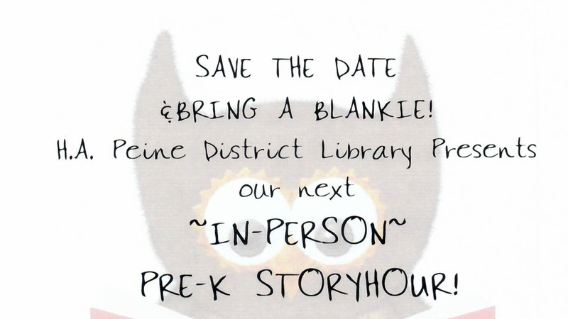 In-Person Story Hour