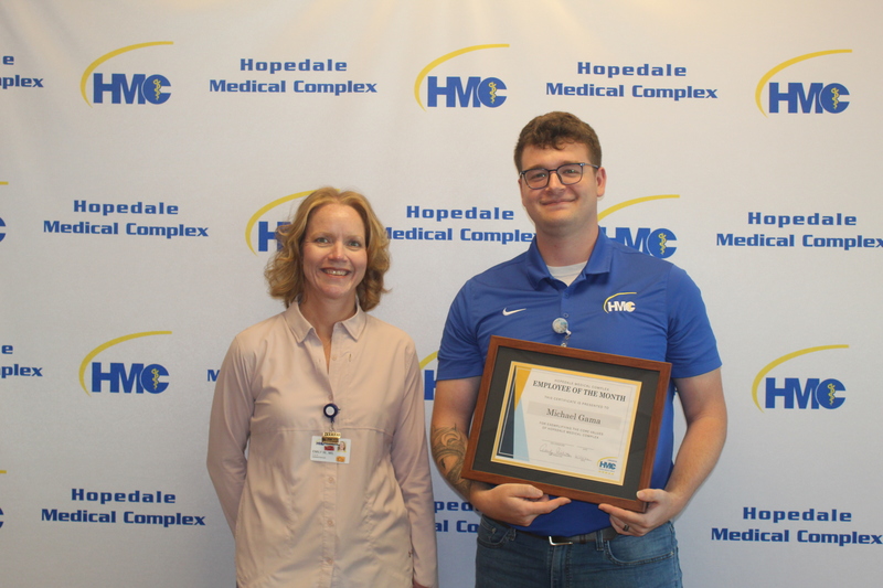 Prahl & Horner Are Honored at Hopedale Medical Complex