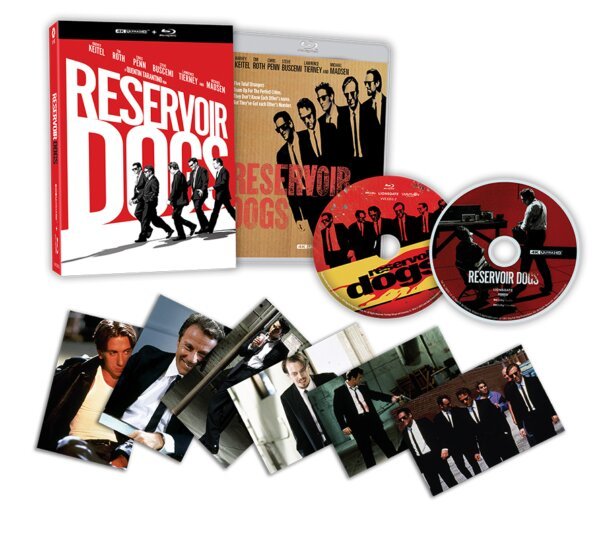 Reservoir Dogs 4K and Blu-Ray Limited Collector's Edition (3D Lenticular Hard Slipcase)