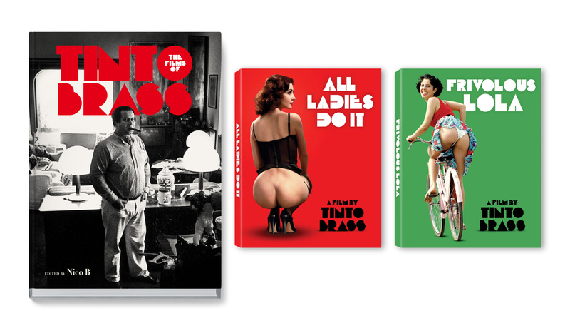 CULT EPICS INDIEGOGO CAMPAIGN for “THE FILMS of TINTO BRASS HARDCOVER BOOK”, ALL LADIES DO IT and FRIVOLOUS LOLA 4K UHD, Blu-Ray
