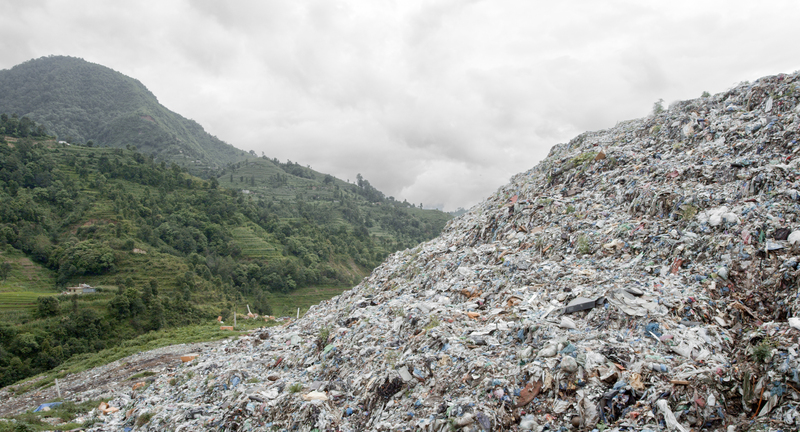 A Silent Symphony of Earth’s Waste Woes: Journey Through Scenic Landscapes and Harsh Realities